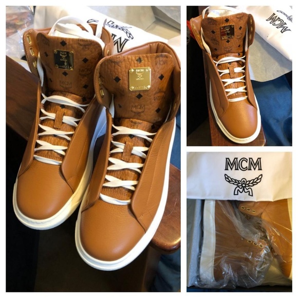 MCM Other - NEW! Men's MCM Sneakers Size 8 w/Box & Dustbag